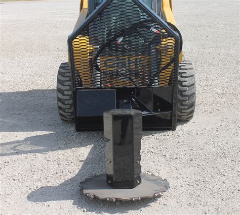 skid steer tree saw attachment